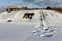 Snow Angel, Battery Whiting, Fort Burnside, 2022
