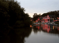 Boathouses, Head of the Schuylkill weekend, 2012.